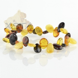 Mix drop shaped amber bracelet Mix drop shaped amber bracelet